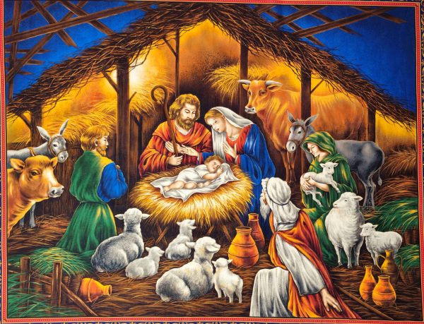Pendón nacimiento Tela Linoflex