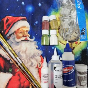 Kit Cuadro Papá Noel