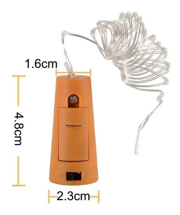 Luz Led Tipo Corcho 30 - Imagen 4